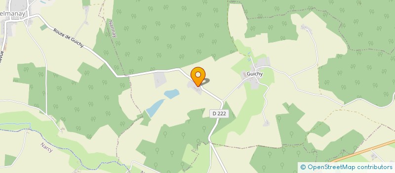 localisation de l'entreprise EARL DE GUICHY à NANNAY