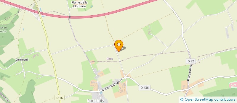 localisation de l'entreprise EARL DE ILLERS  ILLOIS