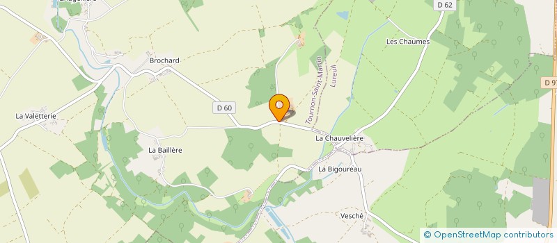localisation de l'entreprise EARL DE JAPPELOUP à TOURNON-SAINT-MARTIN