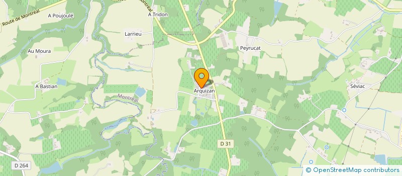 localisation de l'entreprise EARL DE JEAN POURQUE à FOURCES