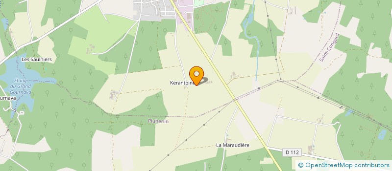 localisation de l'entreprise EARL DE KER ANTOINE à PLEUCADEUC