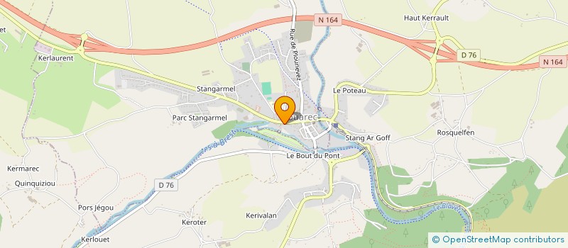 localisation de l'entreprise EARL DE KERBOCHET à GOUAREC