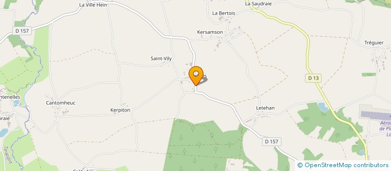 localisation de l'entreprise EARL DE KERBOIS  LOYAT