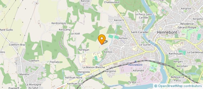 localisation de l'entreprise EARL DE KERLOIS à HENNEBONT