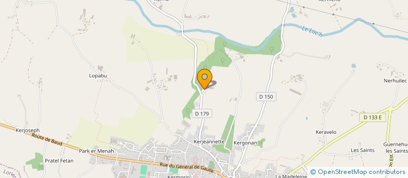 localisation de l'entreprise EARL DE KERMEHIN à GRANDCHAMP