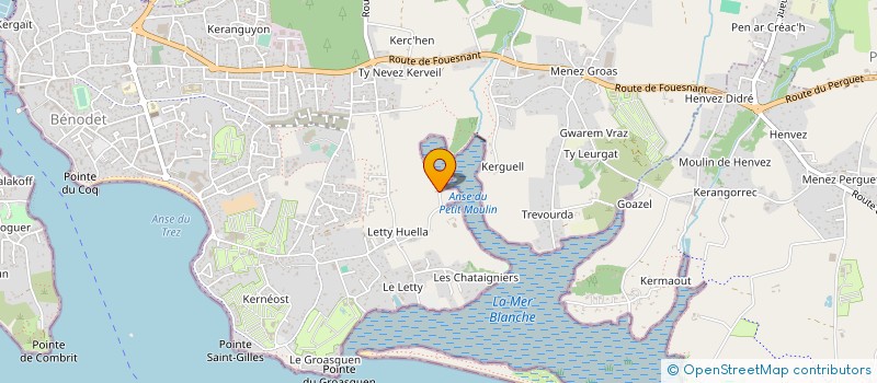 localisation de l'entreprise EARL DE KERSALUDEN  GOUESNACH