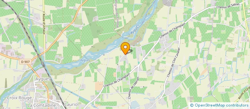 localisation de l'entreprise EARL DE L'ABRIAN à ORANGE