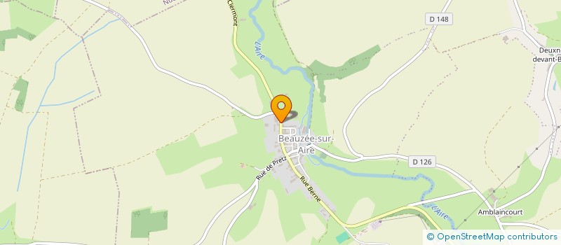 localisation de l'entreprise EARL DE L'ABROUVIERE à BEAUSITE