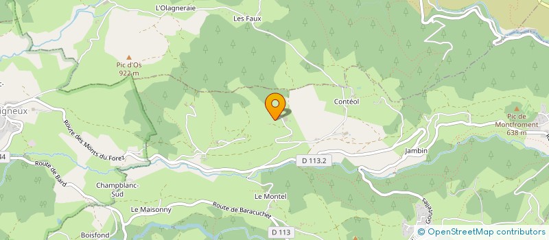 localisation de l'entreprise EARL DE L'ADRET à BARD