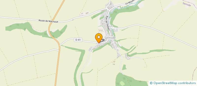 localisation de l'entreprise EARL DE L'AIDAIM à SEMIDE