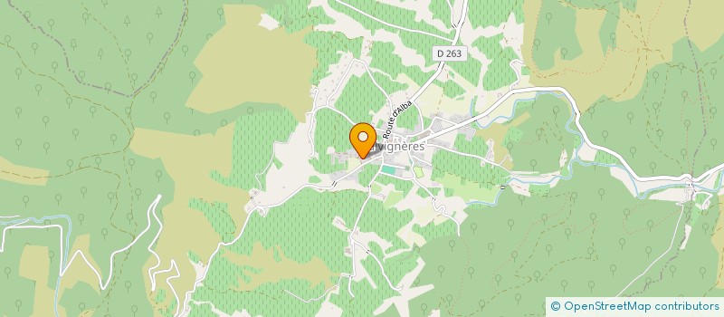 localisation de l'entreprise EARL DE L'AIGUILLE  VALVIGNERES