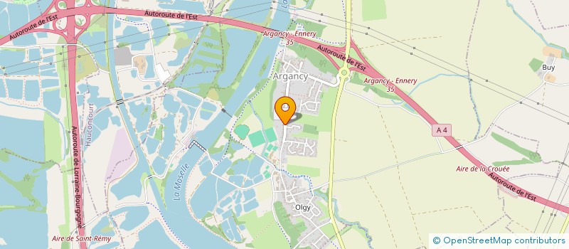 localisation de l'entreprise EARL DE L'ANCIEN POIRIER  BETTELAINVILLE