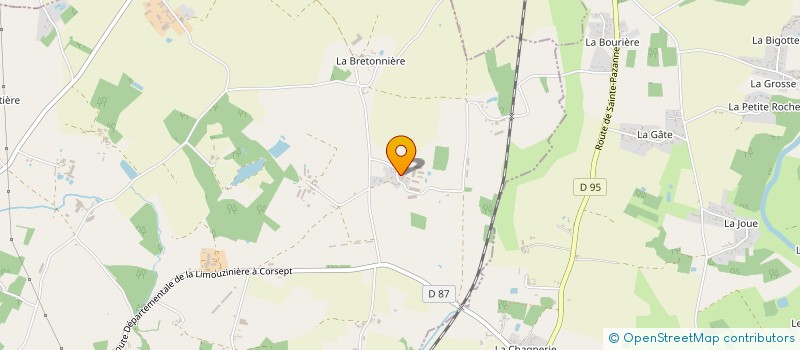 localisation de l'entreprise EARL DE L'AUMONERIE à VILLENEUVE-EN-RETZ
