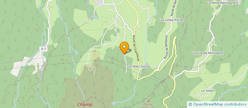 localisation de l'entreprise EARL DE L'AURORE à MONTAGNOLE