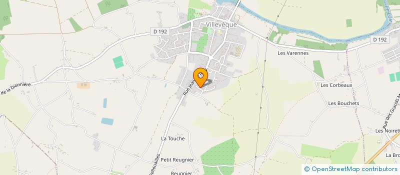 localisation de l'entreprise EARL DE L AUTHION à MAZE-MILON