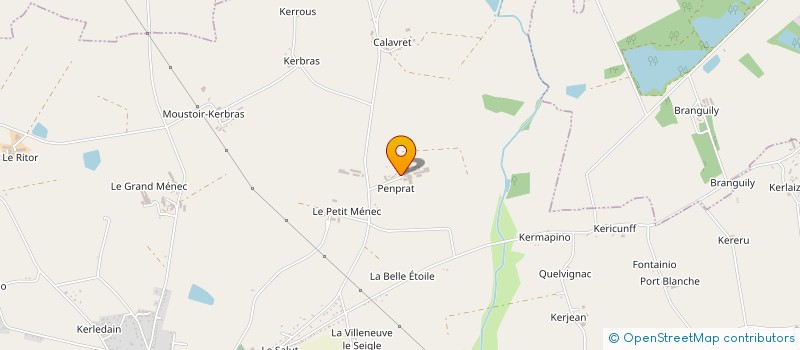 localisation de l'entreprise EARL DE L'AVEL  NOYAL-PONTIVY