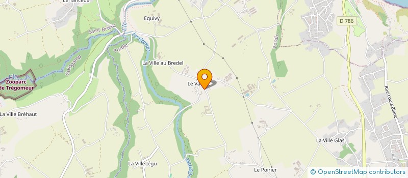 localisation de l'entreprise EARL DE L'ECHO  PORDIC