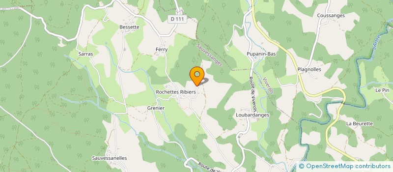 localisation de l'entreprise EARL DE L'ECUELLE à SAUVESSANGES