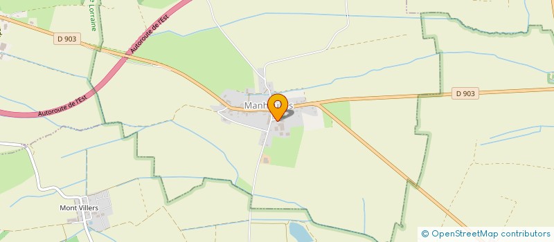 localisation de l'entreprise EARL DE L ELEVAGE DE L ESPERANCE à MANHEULLES