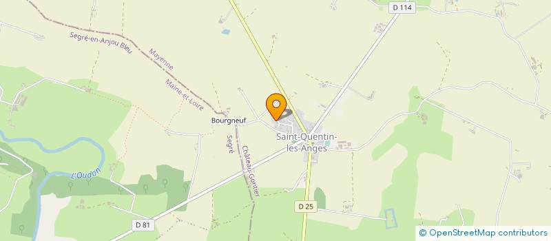 localisation de l'entreprise EARL DE L'EPINAY  SAINT-QUENTIN-LES-ANGES