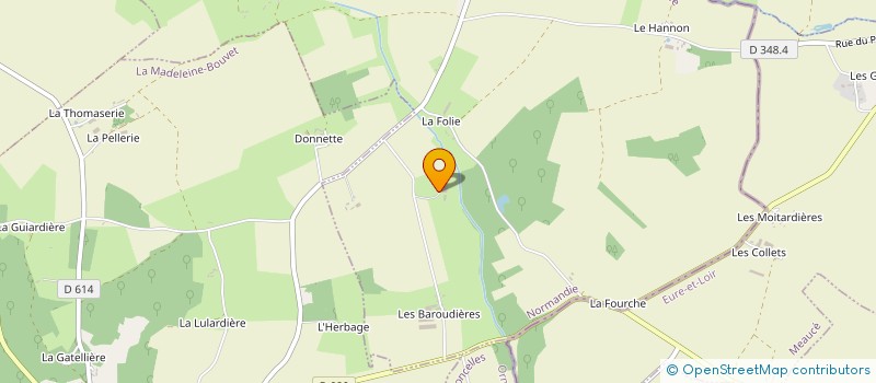 localisation de l'entreprise EARL DE L'EPINAY à LE PAS-SAINT-L'HOMER
