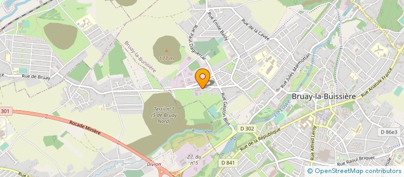 localisation de l'entreprise EARL DE L'ESPEE  BRUAY-LA-BUISSIERE