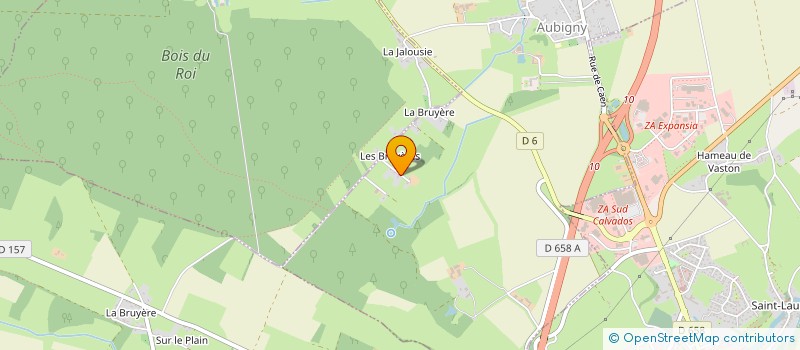 localisation de l'entreprise EARL DE L'ESPERANCE à AUBIGNY