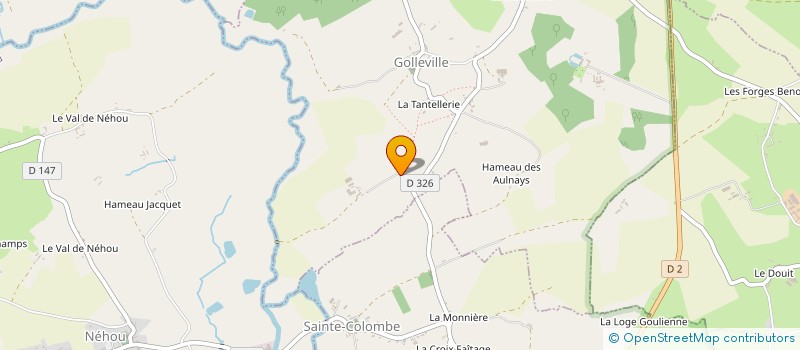 localisation de l'entreprise EARL DE L'ESPERANCE à GOLLEVILLE