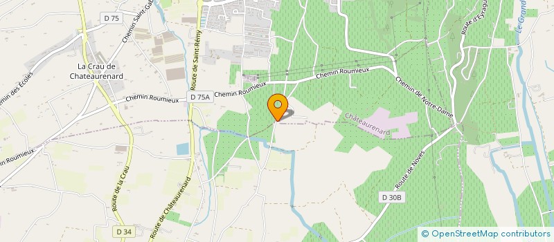 localisation de l'entreprise EARL DE L'ESPINET à EYRAGUES