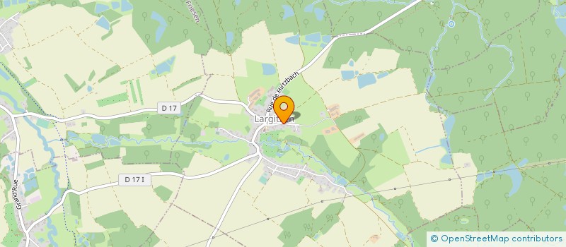 localisation de l'entreprise EARL DE L'EST - HOFFSTETTER  LARGITZEN