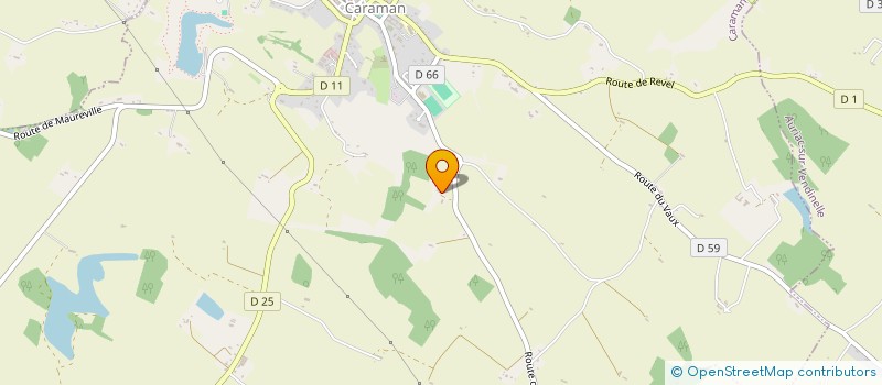 localisation de l'entreprise EARL DE L'ESTANQUE à CARAMAN