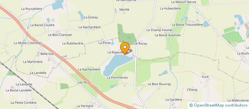 localisation de l'entreprise EARL DE L'ETANG  LE THEIL-DE-BRETAGNE