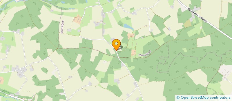 localisation de l'entreprise EARL DE L'ETANG à MANSIGNE