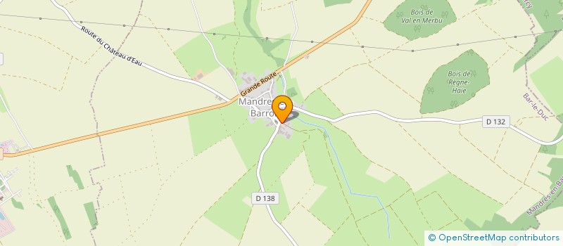 localisation de l'entreprise EARL DE L'ETANG  MANDRES-EN-BARROIS