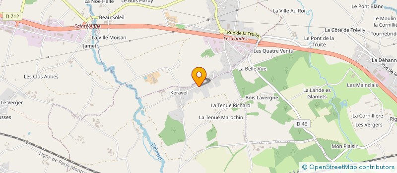 localisation de l'entreprise EARL DE L'ETIMIEUX  COETMIEUX