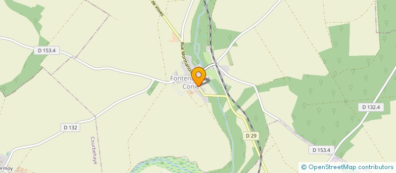 localisation de l'entreprise EARL DE L'ETOILE à FONTENAY-SUR-CONIE