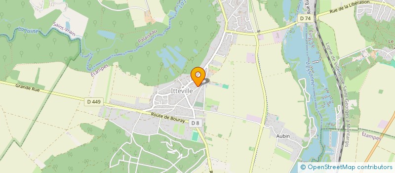 localisation de l'entreprise EARL DE L'EVANGILE  ITTEVILLE