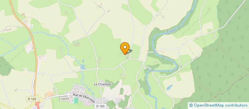 localisation de l'entreprise EARL DE L HIRONDELLE à CHAILLAND