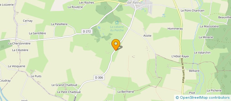 localisation de l'entreprise EARL DE L'HUISNE à MAUVES-SUR-HUISNE