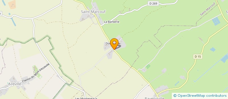 localisation de l'entreprise EARL DE L ISLE à SAINT-MARCOUF