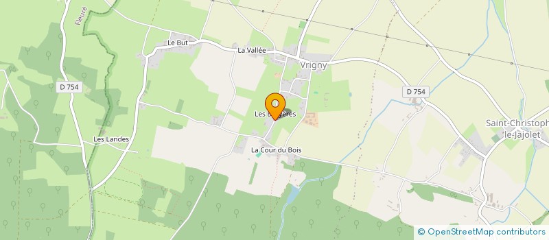 localisation de l'entreprise EARL DE L'OLIVERIE à LE CHATEAU-D'ALMENECHES