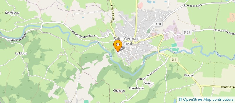 localisation de l'entreprise EARL DE L'ONZON  BUSSY-ALBIEUX