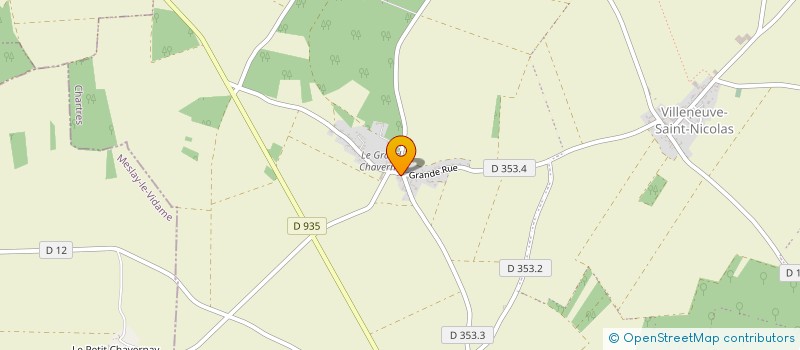 localisation de l'entreprise EARL DE L'ORANGERIE à LES VILLAGES VOVEENS
