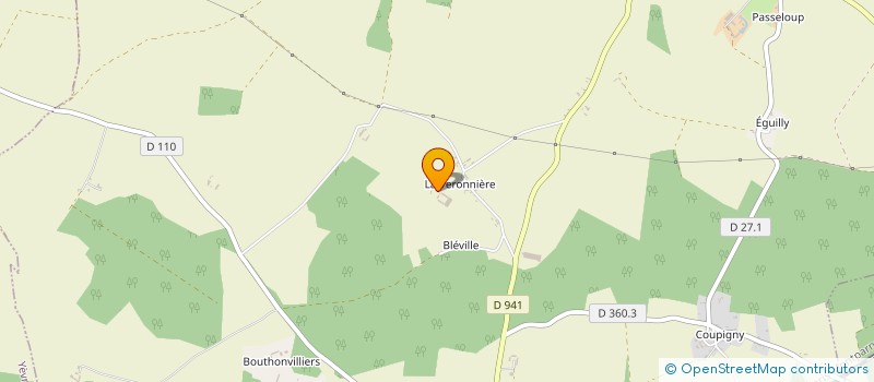 localisation de l'entreprise EARL DE L'OREE DES BOIS à DANGEAU