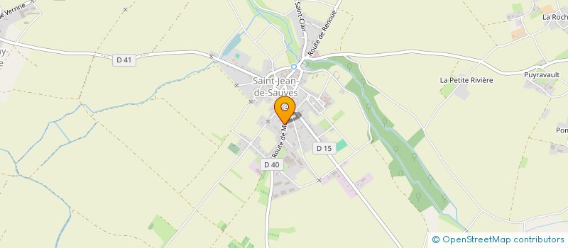 localisation de l'entreprise EARL DE L ORMEAU à SAINT-JEAN-DE-SAUVES