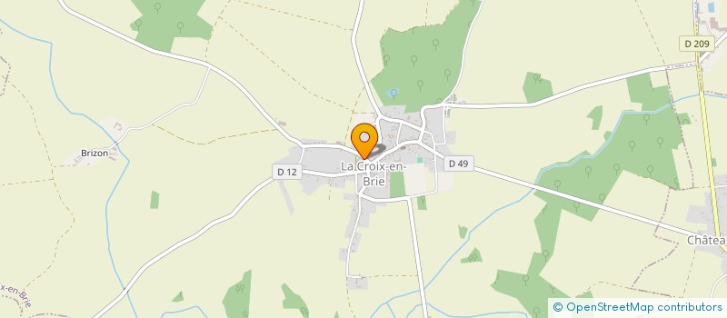 localisation de l'entreprise EARL DE L'OUCHE à LA CROIX-EN-BRIE