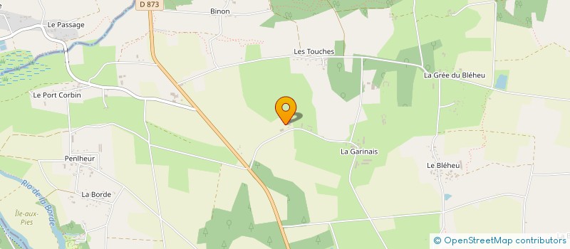localisation de l'entreprise EARL DE L'OUST  BAINS-SUR-OUST