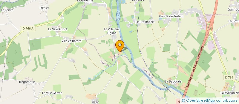 localisation de l'entreprise EARL DE L'OUST à VAL D'OUST
