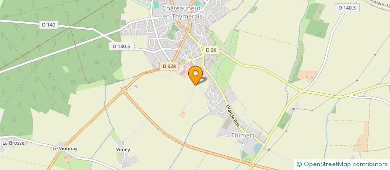 localisation de l'entreprise EARL DE LA BARBERIE à MAILLEBOIS