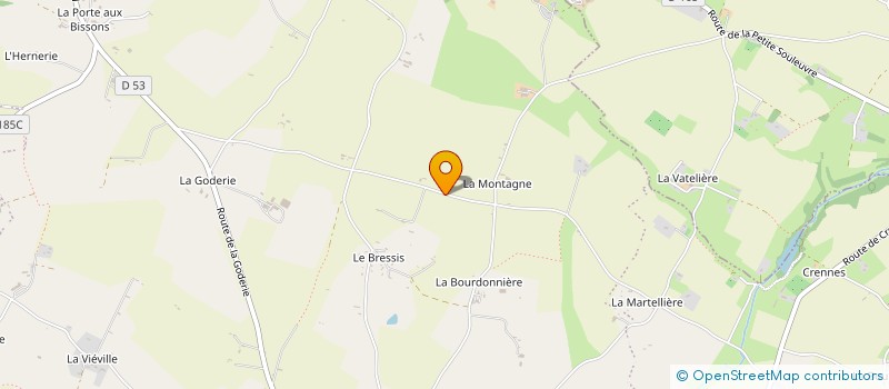 localisation de l'entreprise EARL DE LA BARONNIERE à SOULEUVRE EN BOCAGE